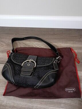 Coach | Bags | Authentic Coach Black Shoulder Bag F3739 | Poshmark